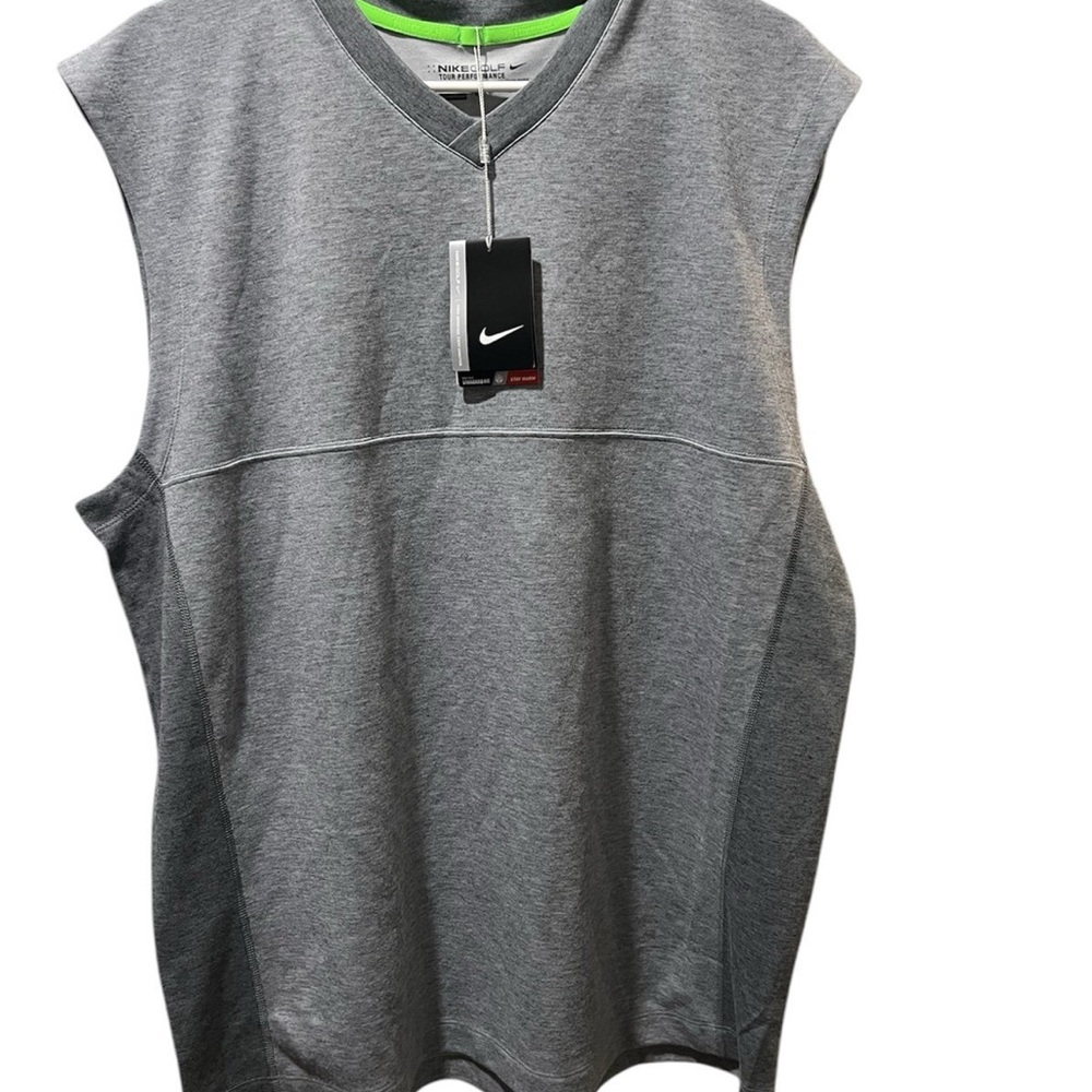 Nike Gray Sleeveless golf top